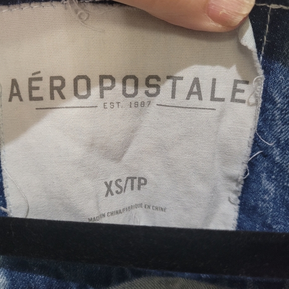 Aeropostale Acid Wash Jean Jacket Size XS - Picture 2 of 5